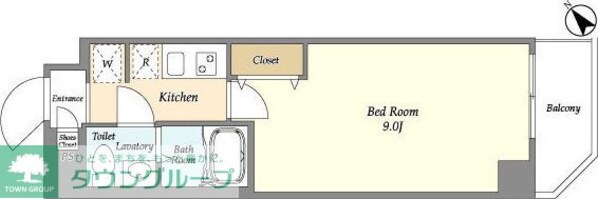 アルファコート東六郷の物件間取画像